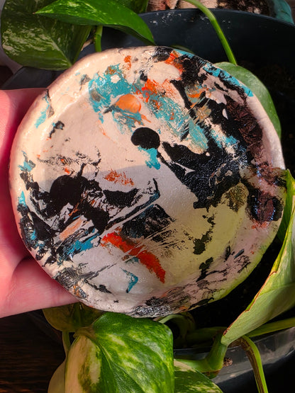 Handmade Air Dry Clay Magnet - Decorative Art