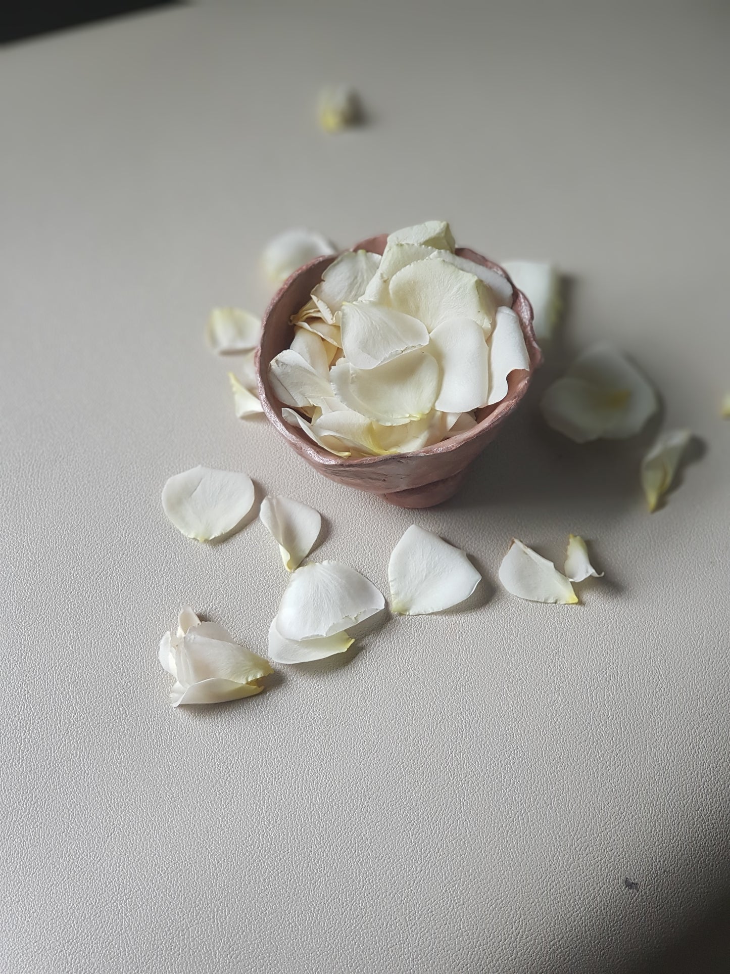 Handmade Air Dry Clay Candle Holder - Blended Colours