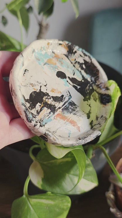 Handmade Air Dry Clay Magnet - Decorative Art