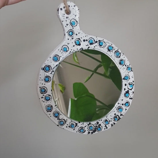 Handmade Air Dry Clay Mirror Video3